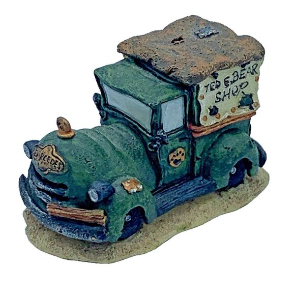 Boyds Town Village “Ted E’s Bearcedes” Figurine - 2000 - TBC Collectible - Picture 1 of 6